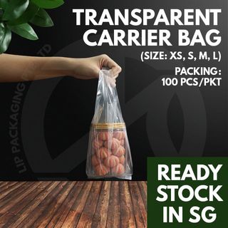 Transparent bag singapore hot sale