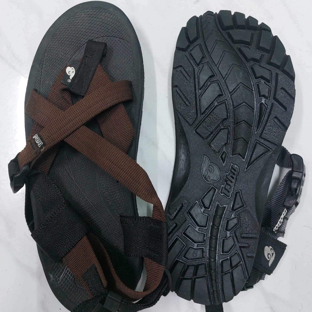 TRIBU Brown Sandals Size 6 Women s Fashion Footwear Flats Sandals on Carousell