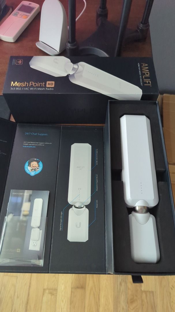 Ubiquiti Amplifi HD Wifi mesh router plus 1 satellite mesh point ...