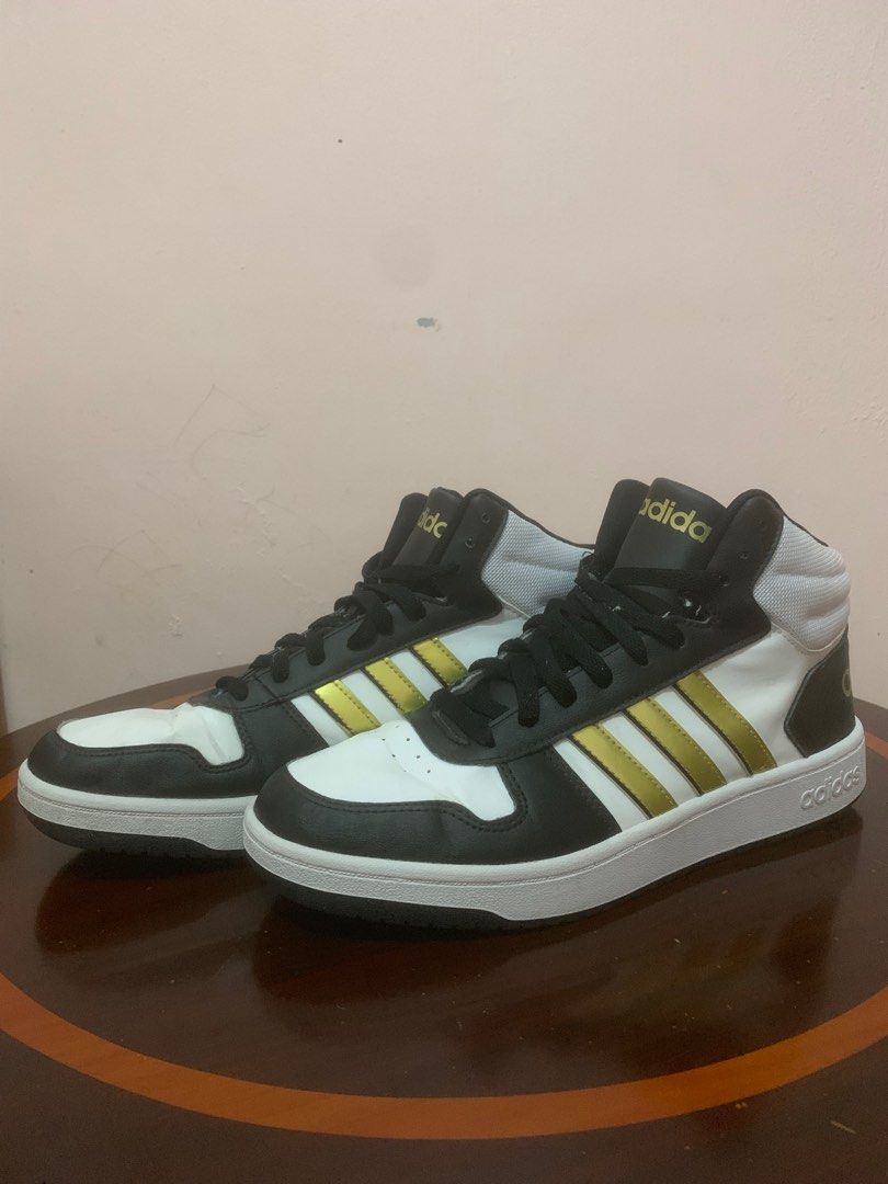 UK 10 Adidas neo Hoops 2.0 Mid H01197 Men s Fashion Footwear