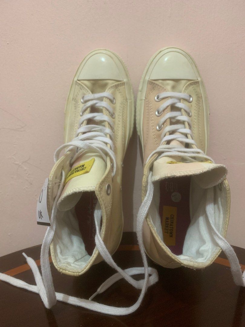 UK 10) Converse X Chinatown Market Chuck 70 Hi “UV” Sneakers