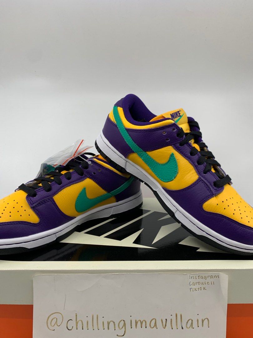 Purple discount orange nike