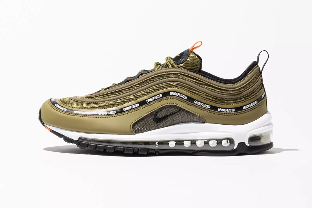 Undefeated x Nike Air Max 97 Olive Men s Fashion Footwear