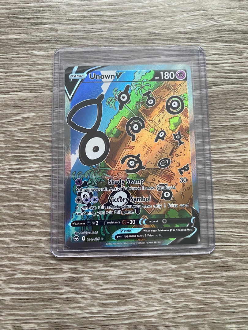 WTT WTS Unown V AA Suicune V GG Miraidon ex Gold, Hobbies & Toys, Toys &  Games on Carousell