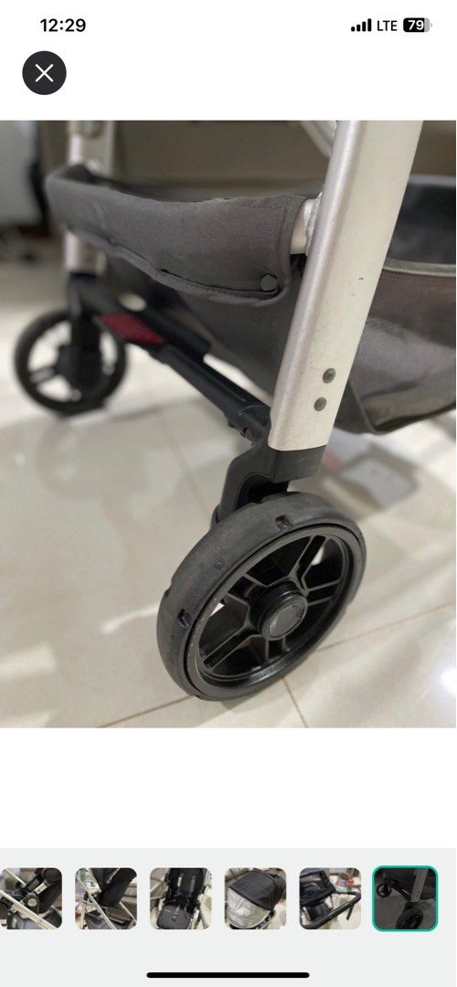Uppababy Alta stroller with piggy back ride along board Babies