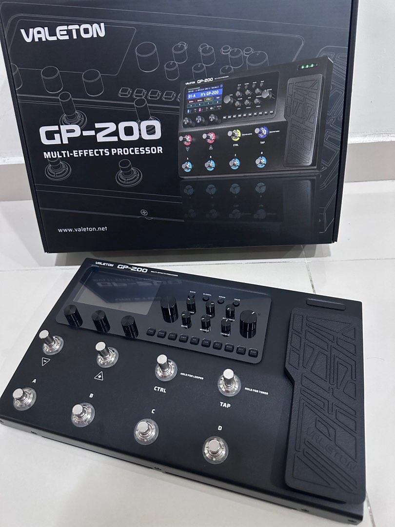 Valeton GP-200 Multi-Effects Processor, Hobbies & Toys, Music & Media ...