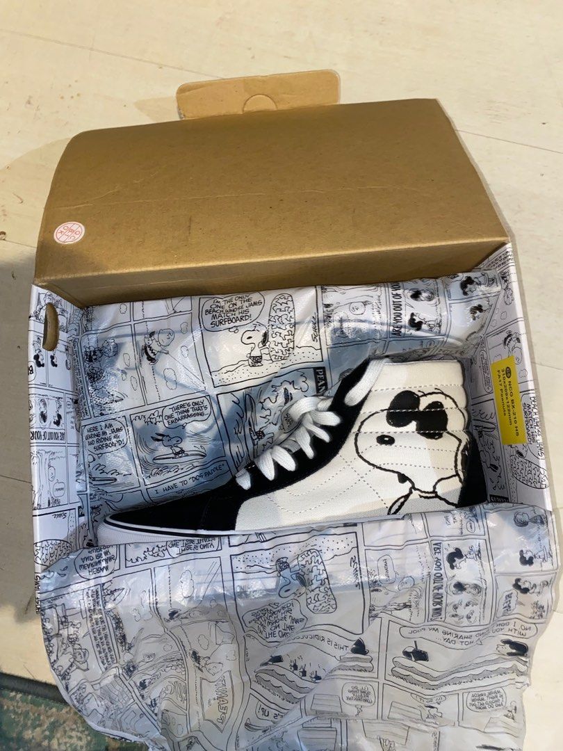 Vans x peanuts box cheap