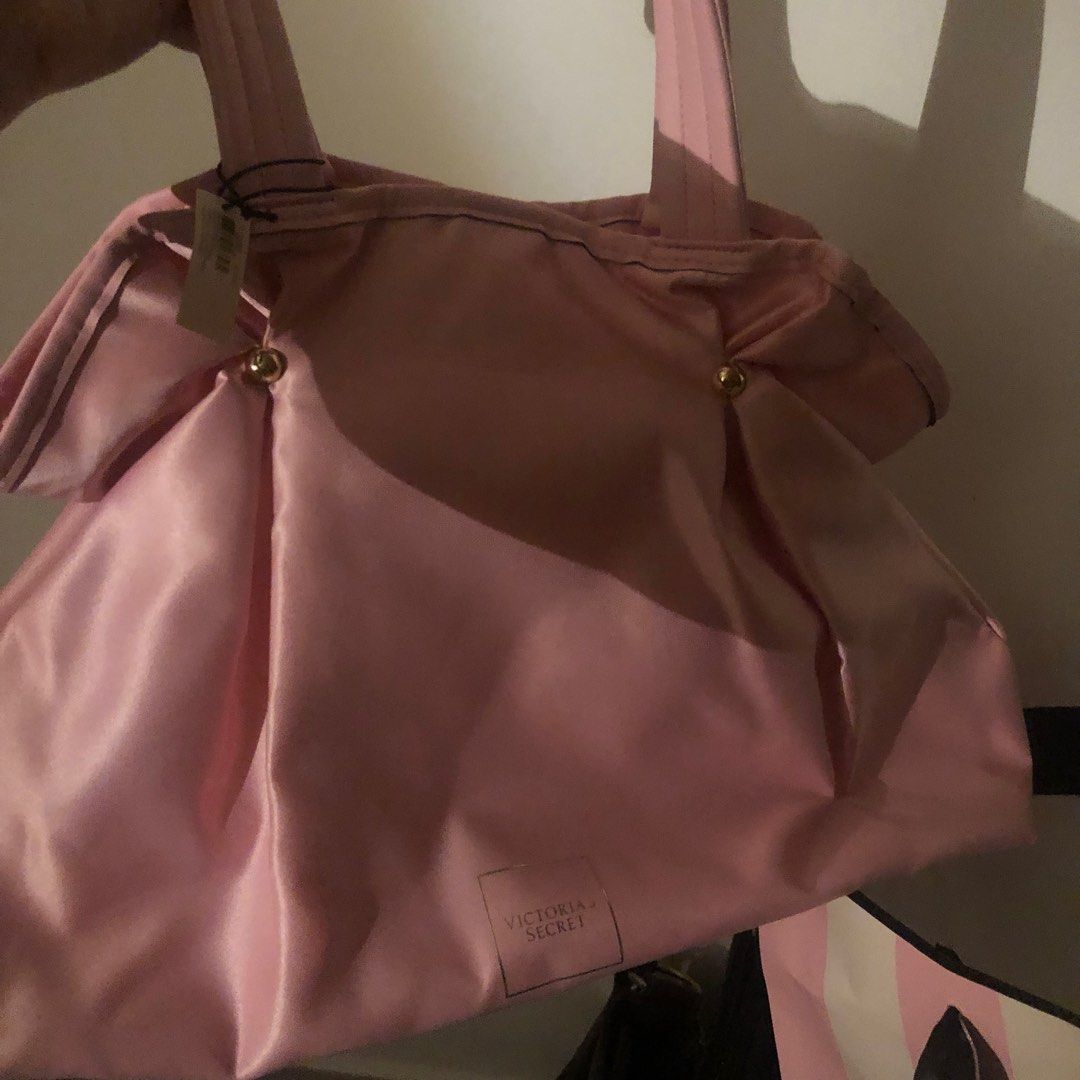 Victoria Secret Pink Plastic Tote Bag, Women's Fashion, Bags