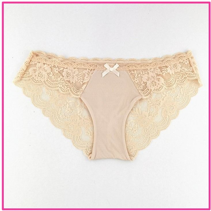 Victoria's Secret Cheeky Cotton Lace Panty (Ready stock) ~Big Cutting  Underwear 48-78kg