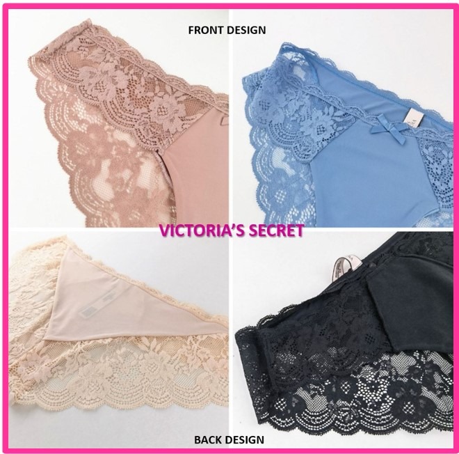 Victoria's Secret Cheeky Cotton Panty (Ready stock) ~Big Cutting 48-78kg,  Women's Fashion, New Undergarments & Loungewear on Carousell