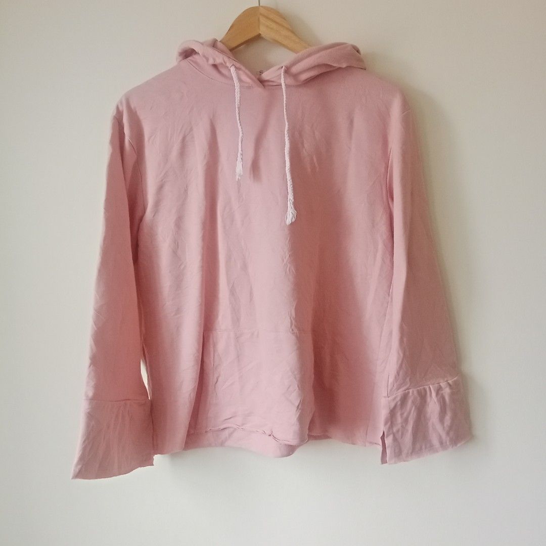 Pink deals pullover jacket