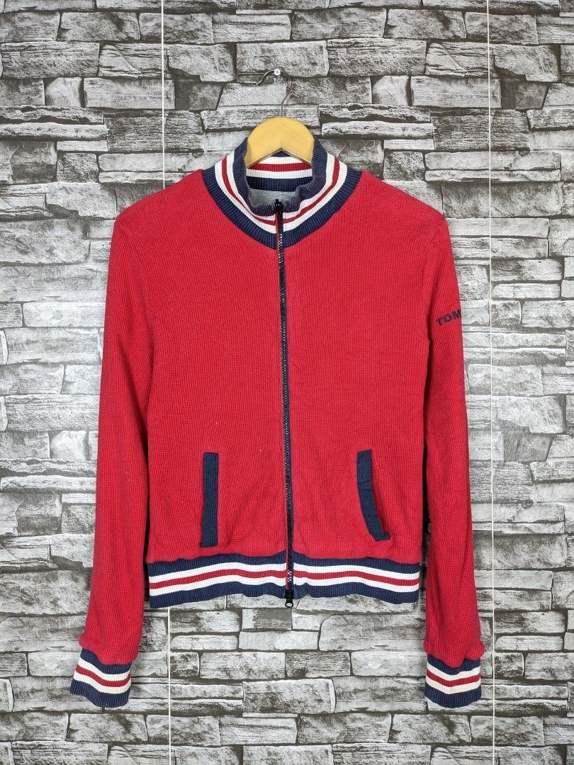 Vintage Tommy Hilfiger Knitwear Sweater Reversible Pocket Turtle