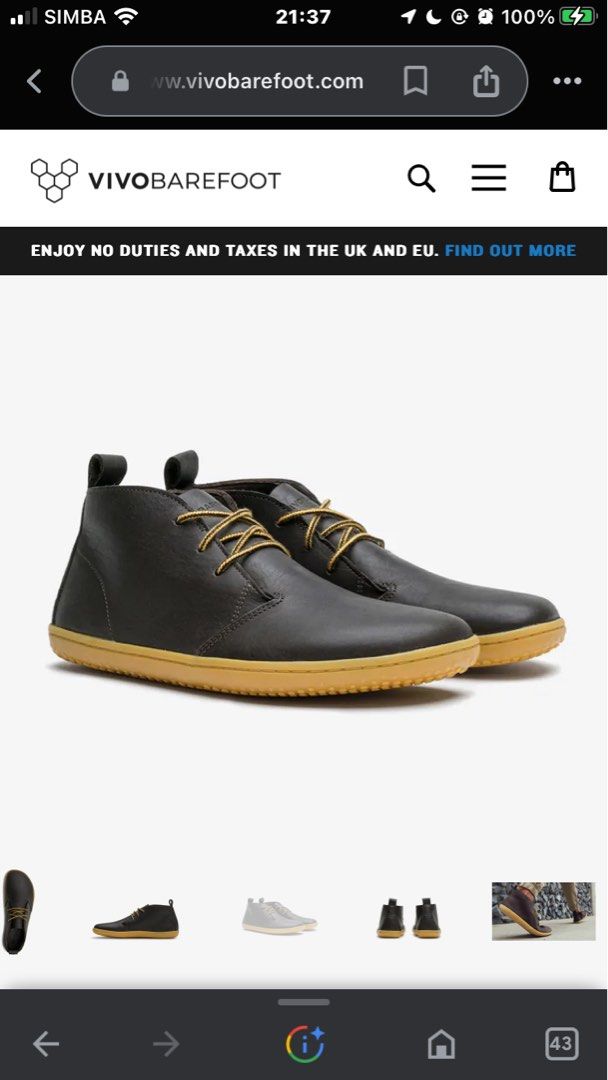 Vivobarefoot Gobi III Womens Bracken EU39 Women s Fashion