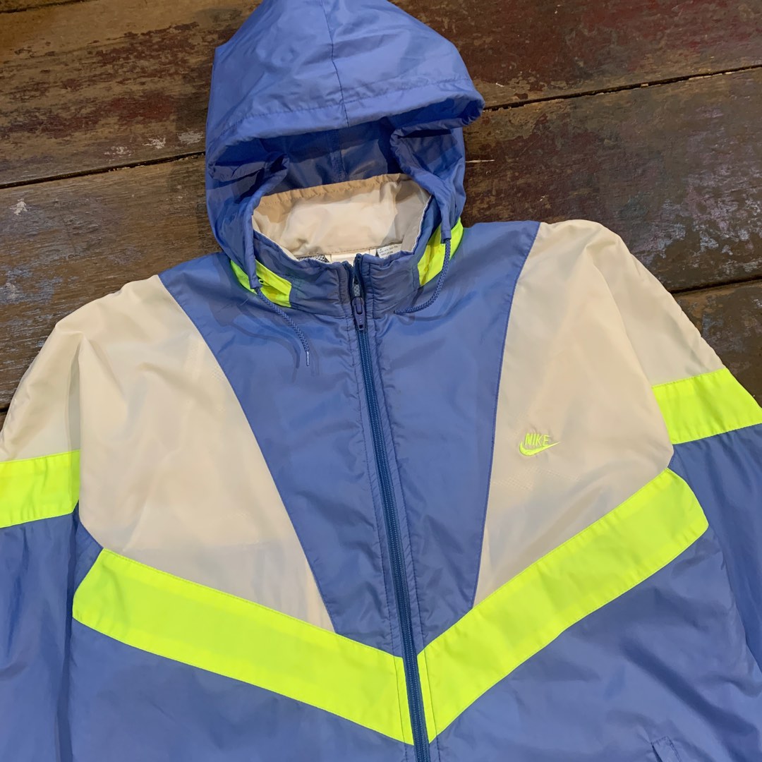 80s nike windbreaker top