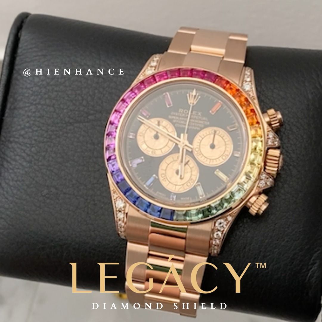 Rainbow rolex bezel shop