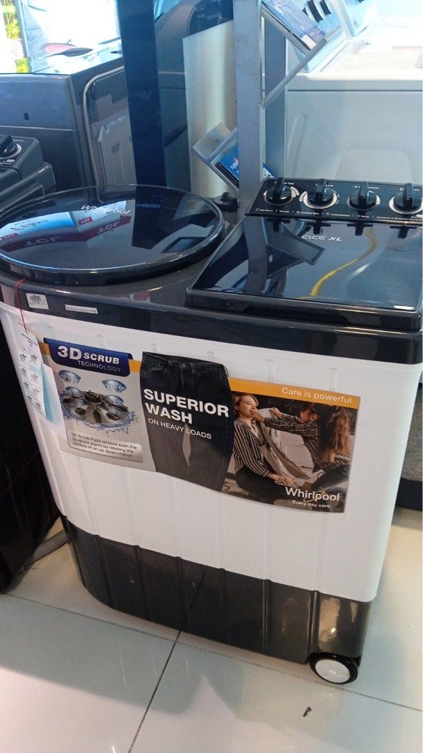 WHIRLPOOL TWIN TUB WASHING MACHINE, TV & Home Appliances, Washing