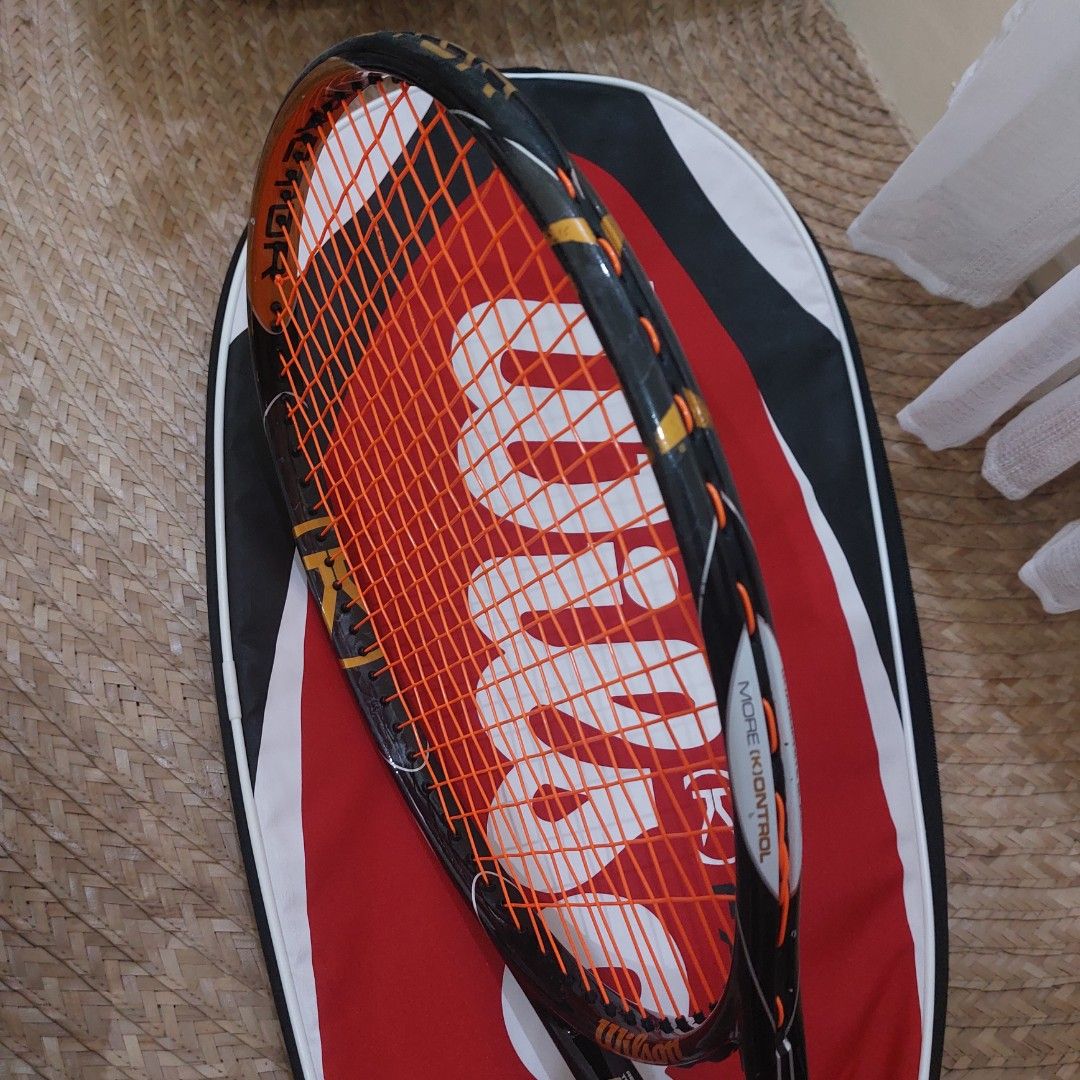 Raquette De Squash Wilson K Factor K145 - Neuve Avec Grip Plastique