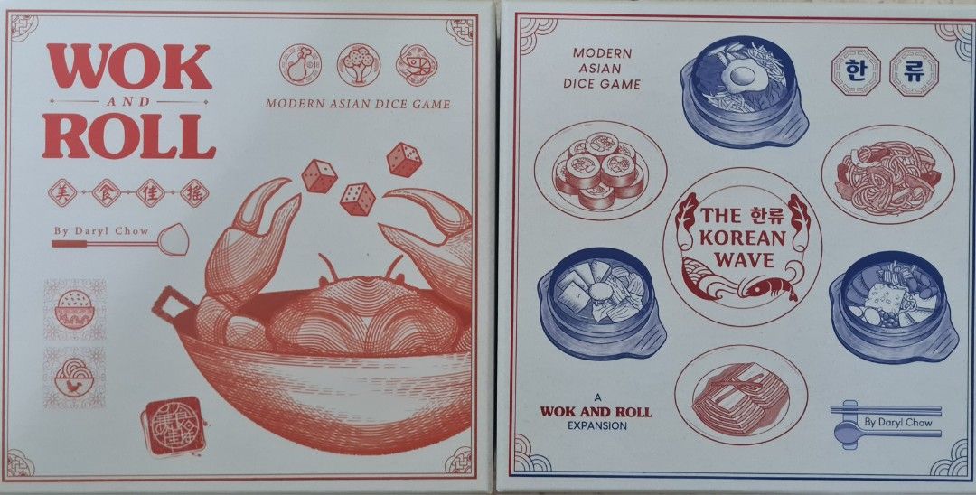 Wok and Roll + Expansion board game, Hobbies & Toys, Toys & Games on Carousell
