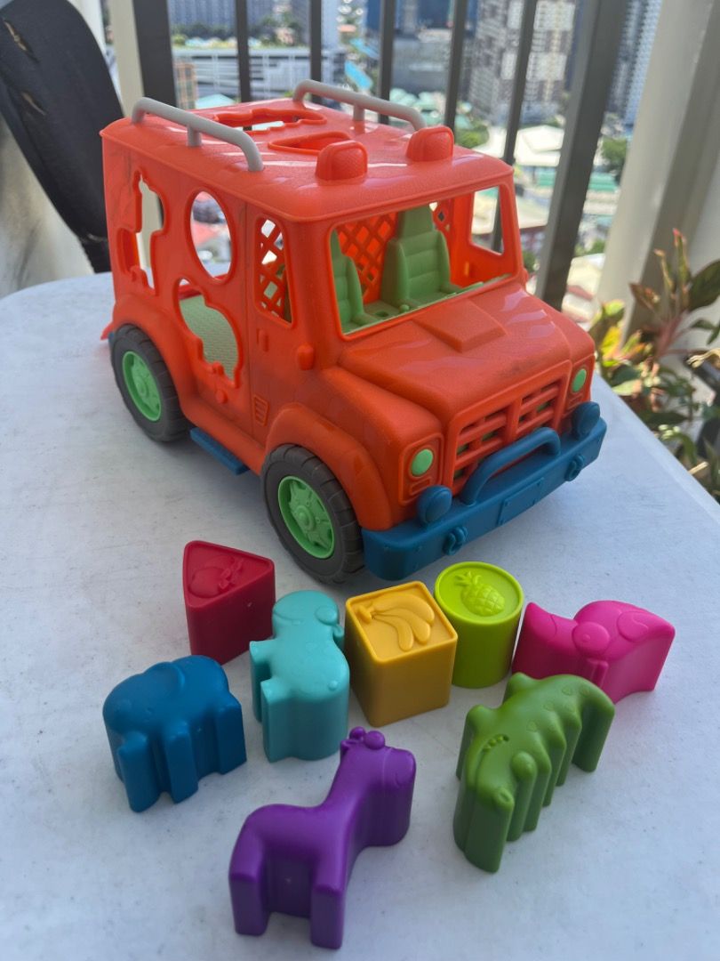 Wonder wheels recyclable toy truck shape sorter on Carousell