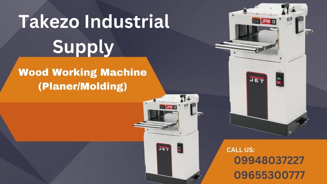 Wood Working Machine (Planer/Molding) (Category: Construction Tools & Equipment) located in Manila. Submitted by angiedalu10338 (Listing ID 1239540626, Image 1). Description: Wood Working Machine (Planer/Molding) Specs: JPM-13CS Price: 87,900 For faster transaction call txt or viber 09948037227 Look for Shane *PRICE MAY CHANGE WITHOUT PRIOR NOTICE *ITEM IS VAT EXCLUSIVE *SUBJECT FOR AVAILABILITY *PRICE DEPENDS ON THE SIZES.