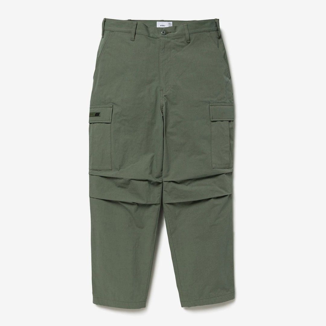 WTAPS 23SS MILT9601 / TROUSERS / NYCO. RIPSTOP / OLIVE XL, 男裝