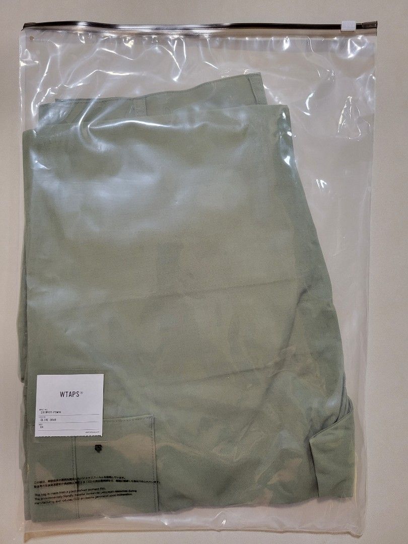 WTAPS 23SS MILT9601 / TROUSERS / NYCO. RIPSTOP / OLIVE XL, 男裝 