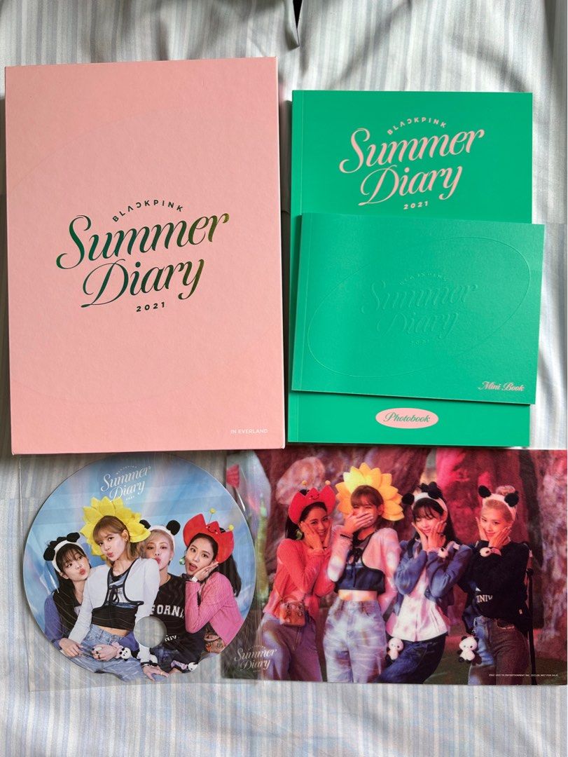 WTS Blackpink Summer Diary, Hobbies & Toys, Memorabilia & Collectibles ...