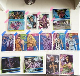 JoJo's Bizarre Adventure Part 6 Stone Ocean Wafer Card Jotaro Kujo BANDAI #1