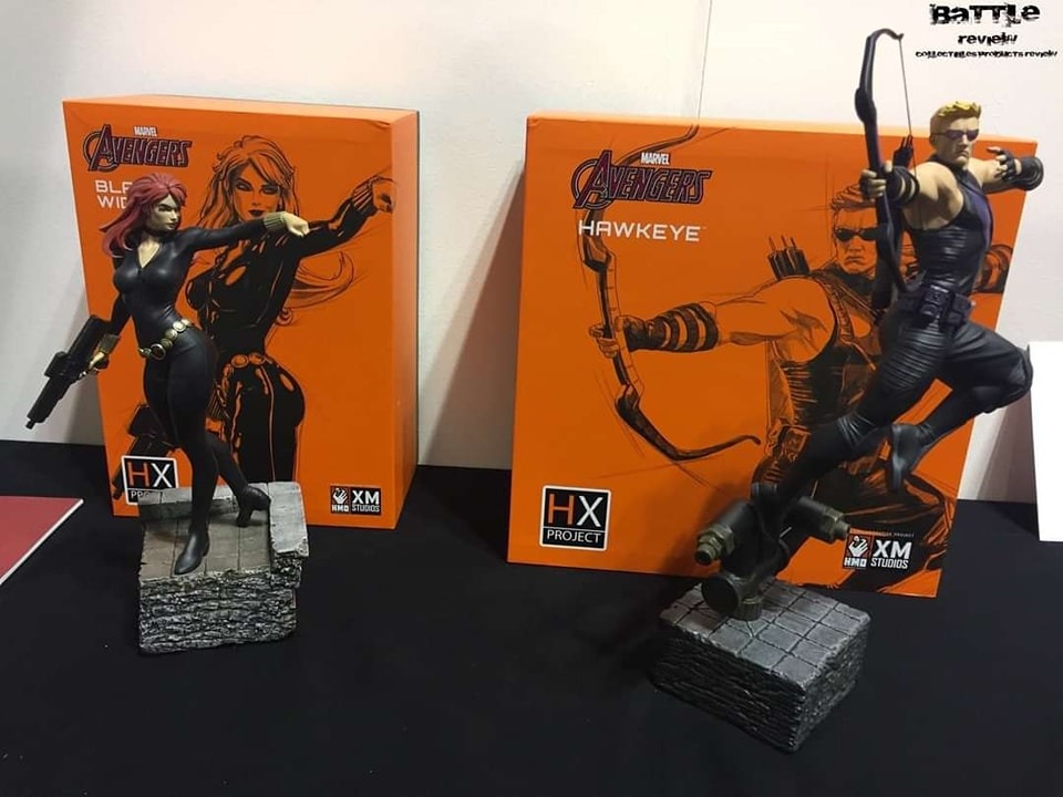 XM XM STUDIO HX PROJECT Black Widow & Hawkeye 1/6 Scale Statues ...