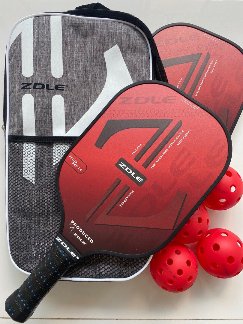 Zdle Pickleball Paddle Set, Sports Equipment, Sports & Games, Racket