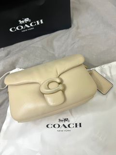 Brand New Coach Pillow Tabby 18 Pale Lime/Silver Mini C3880 Crossbody With  Tag
