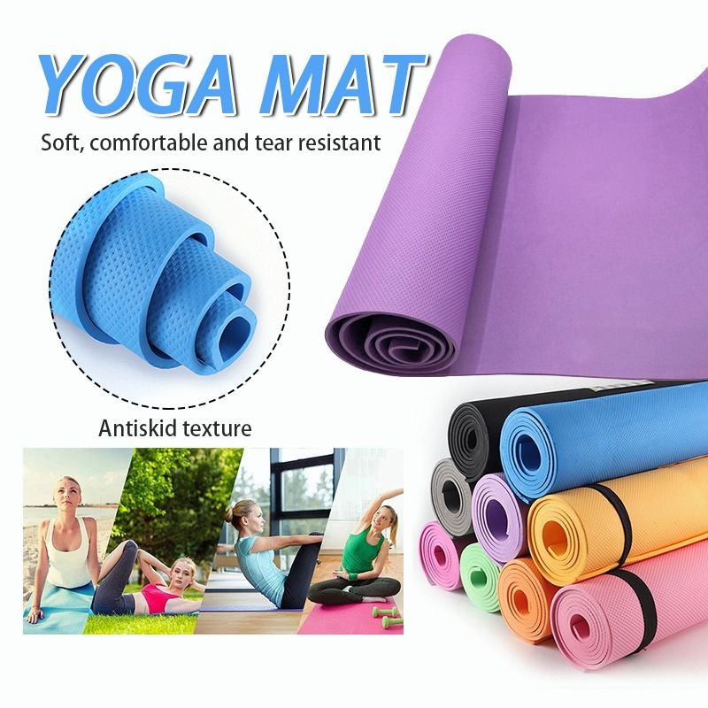 Mini yoga mat / small exercise mat, Sports Equipment, Exercise & Fitness,  Exercise Mats on Carousell