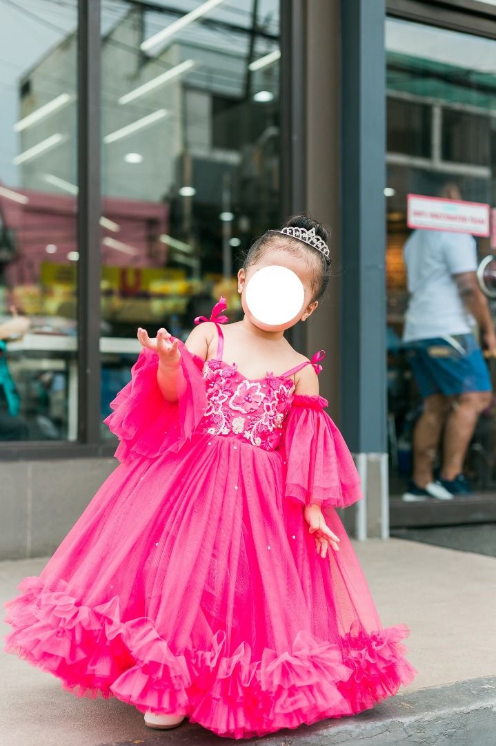 Pink dress for store 2 year old