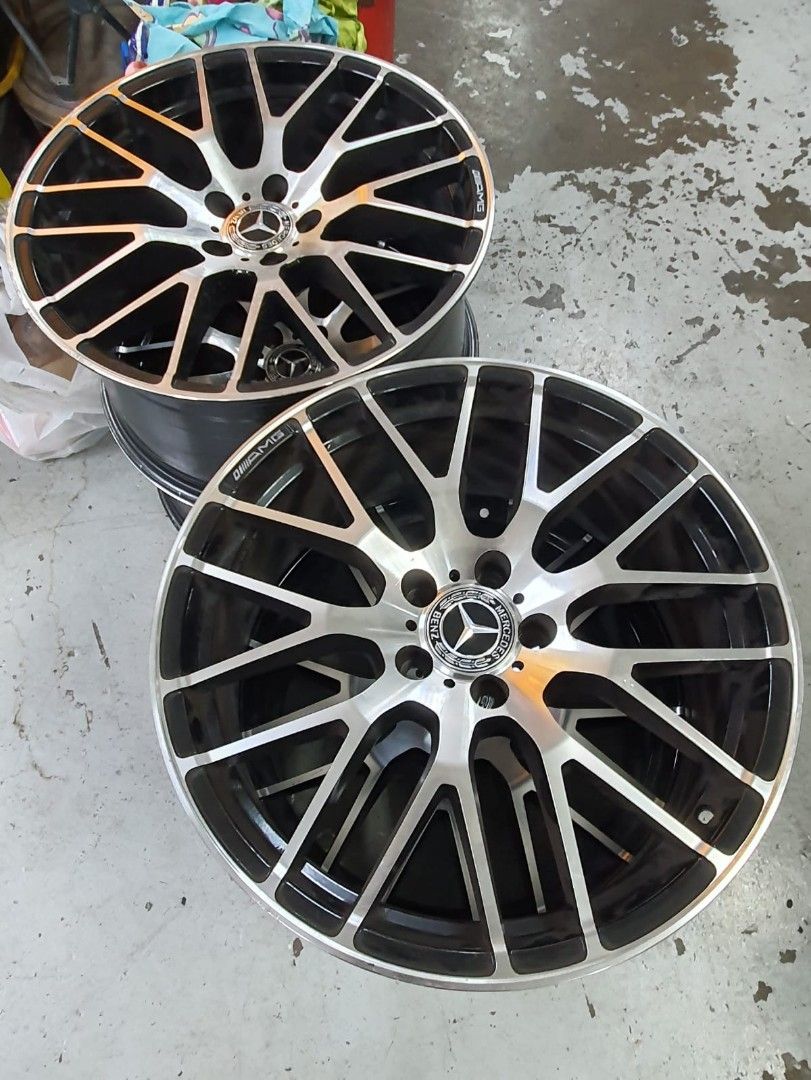 19 Inch Staggered Merc Rims for sale, Car Accessories, Tyres & Rims on ...