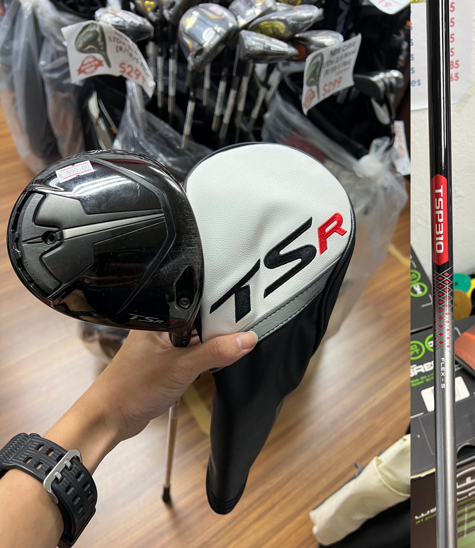 Tête De Driver Titleist TSR3 9° – Homme, Droitier, Fabriqué Au Japon