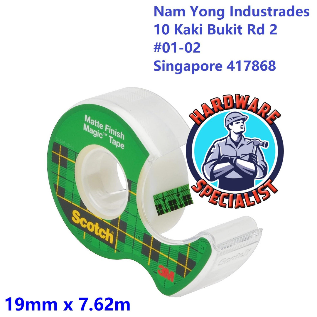 3M600 SCOTCH TRANSPARENT TAPE - Big Stationery