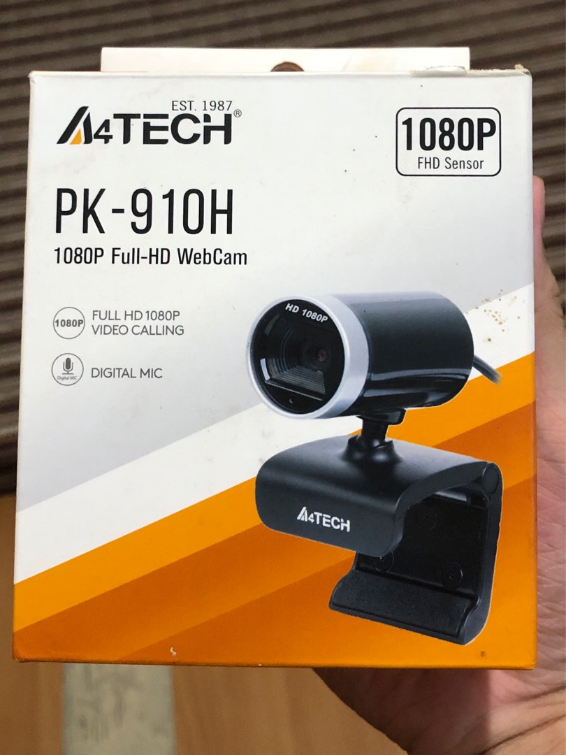 4Tech PK-910H 1080p Full-HD Webcam on Carousell