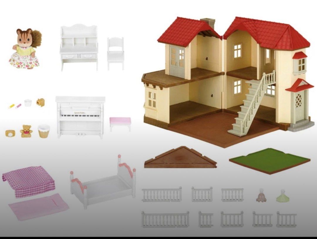 Sylvania Families 5173 Beechwood Hall Gift Set Carousell