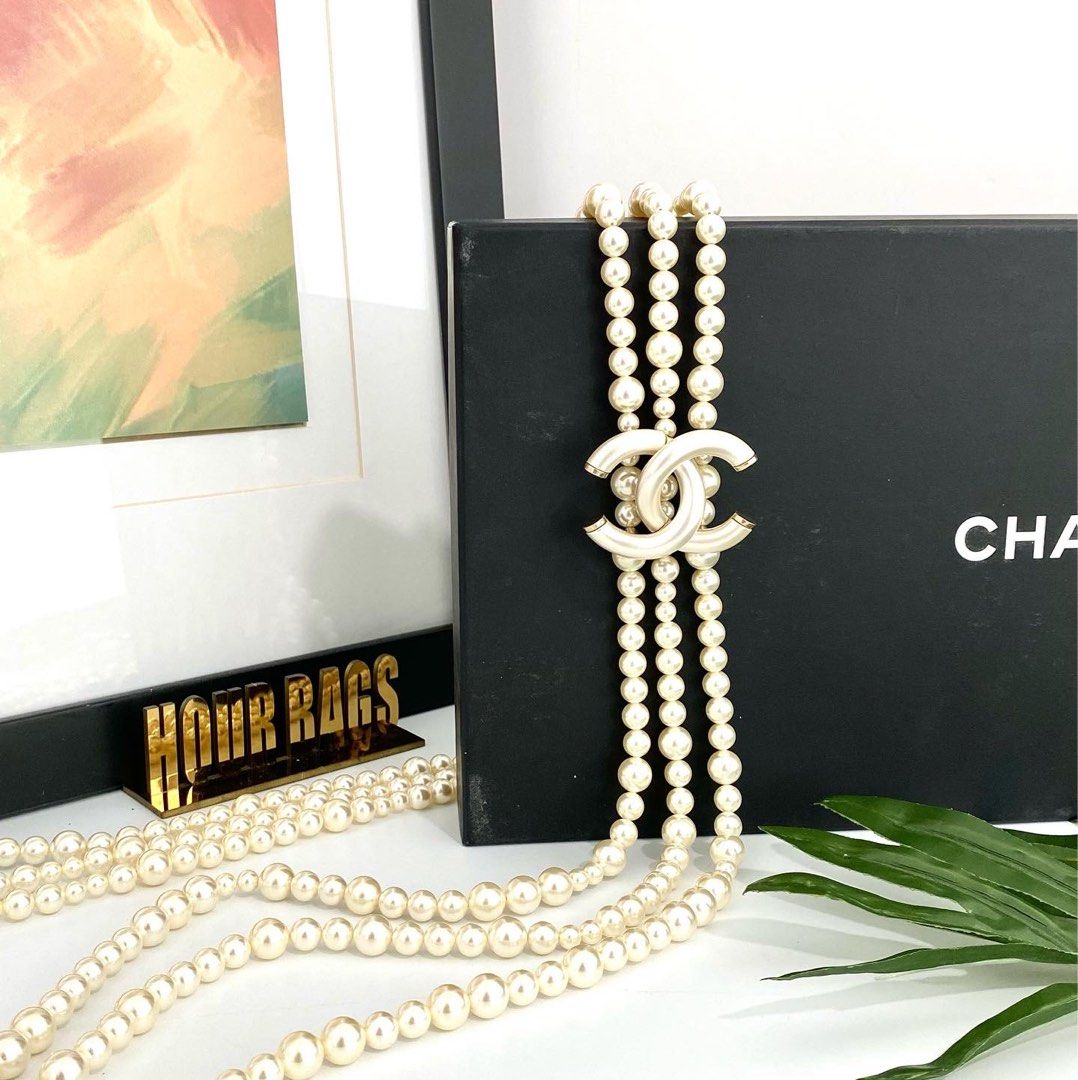 FOXANRY Doublelayered Pearl Chain Bracelets for Women Couples New Fashion  Vintage Elegant Wedding Party Jewelry Gifts
