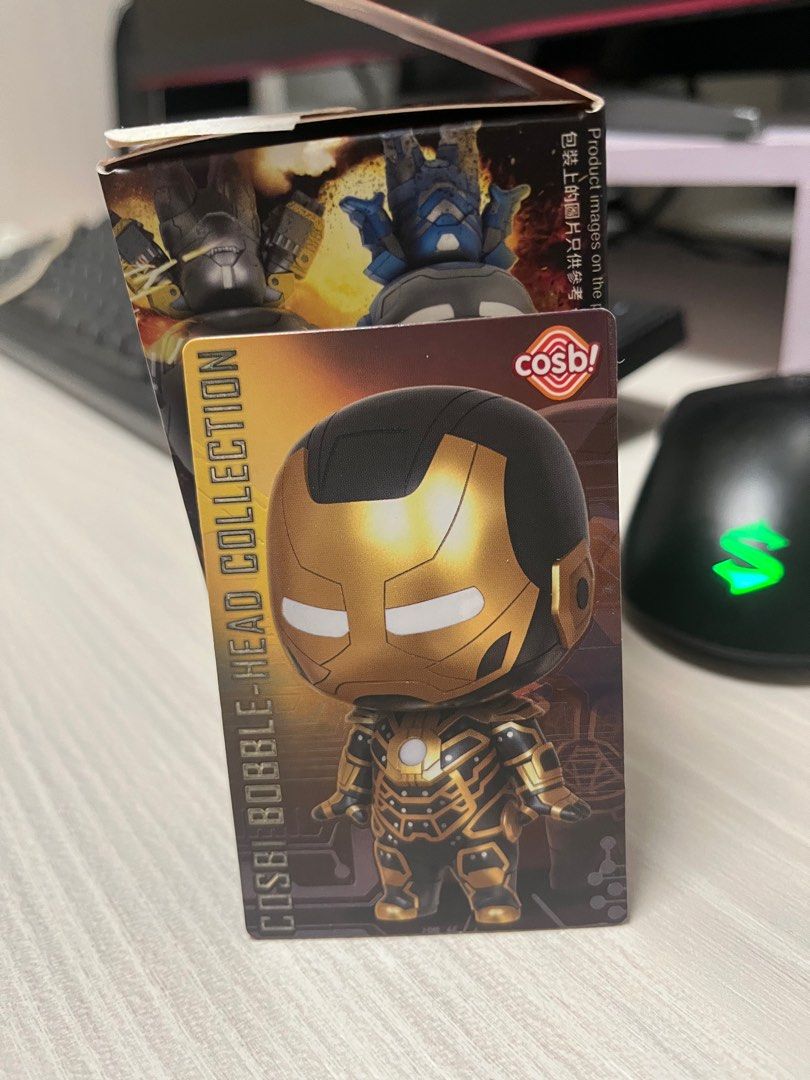 盲盒cosbi Iron man 3(series 3) 特別版Mk XLI, 興趣及遊戲, 玩具