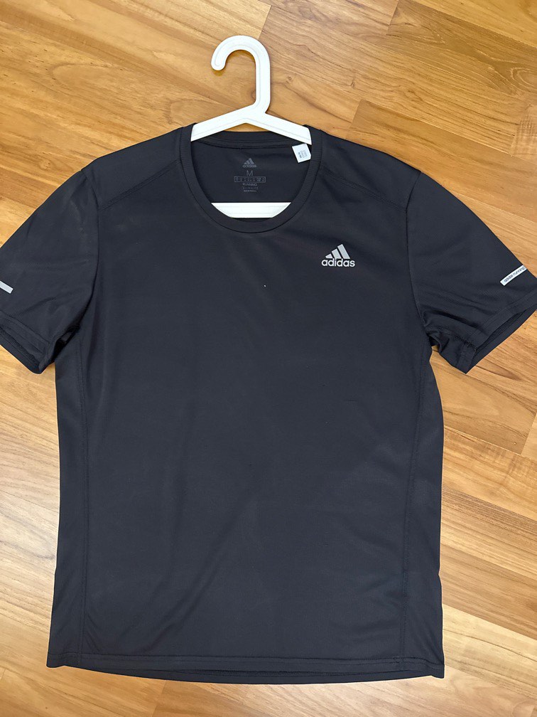 Adidas climalite black t shirt new arrivals