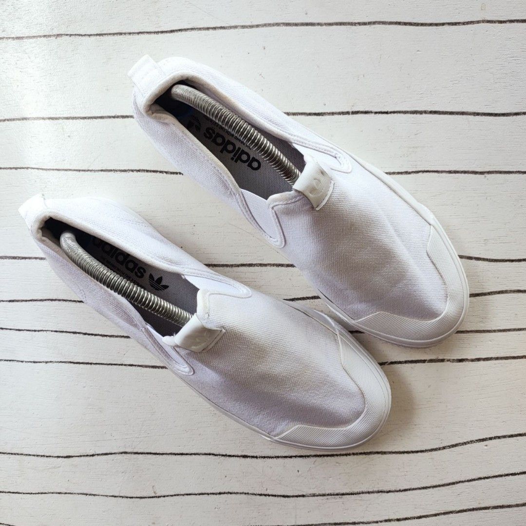 Adidas nizza slip on womens best sale