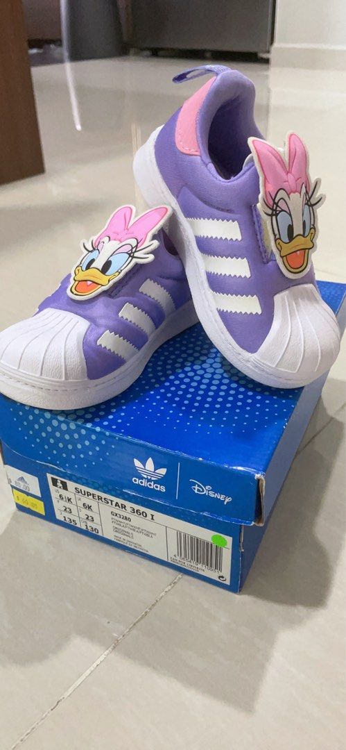Adidas superstar ii kids purple on sale