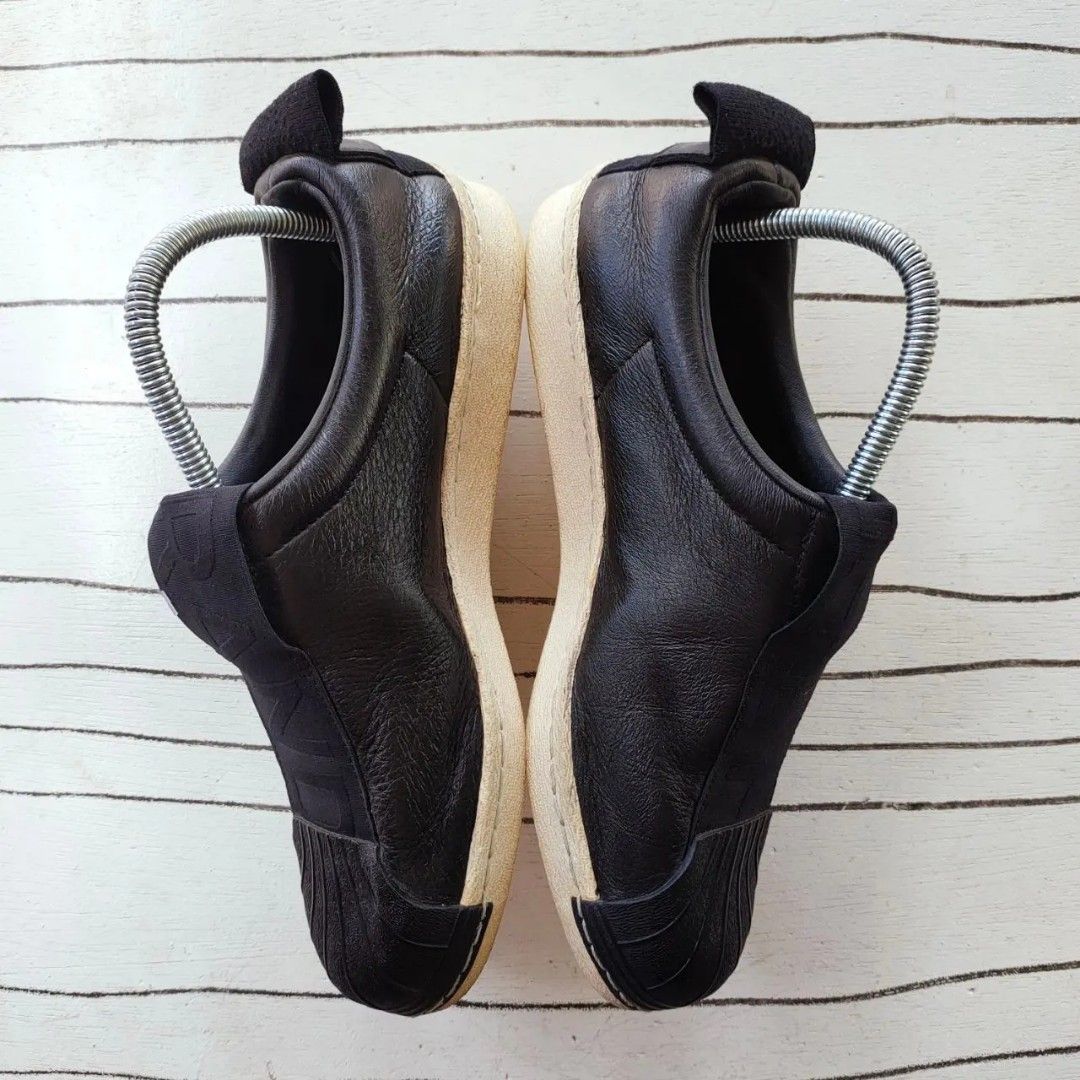 Adidas superstar slip on womens black uk sales