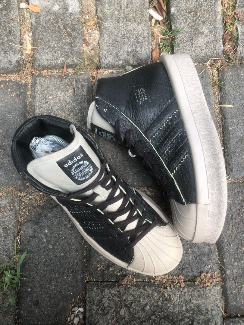 ADIDAS x RICK OWENS MASTODON PRO MODEL, Fesyen Pria, Sepatu , Sneakers di  Carousell