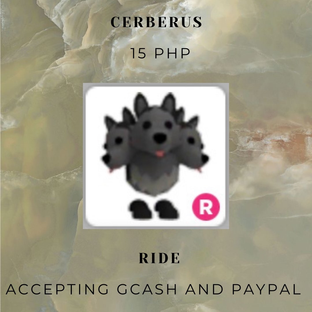 Adopt Me Pets Cerberus, Video Gaming, Gaming Accessories, InGame