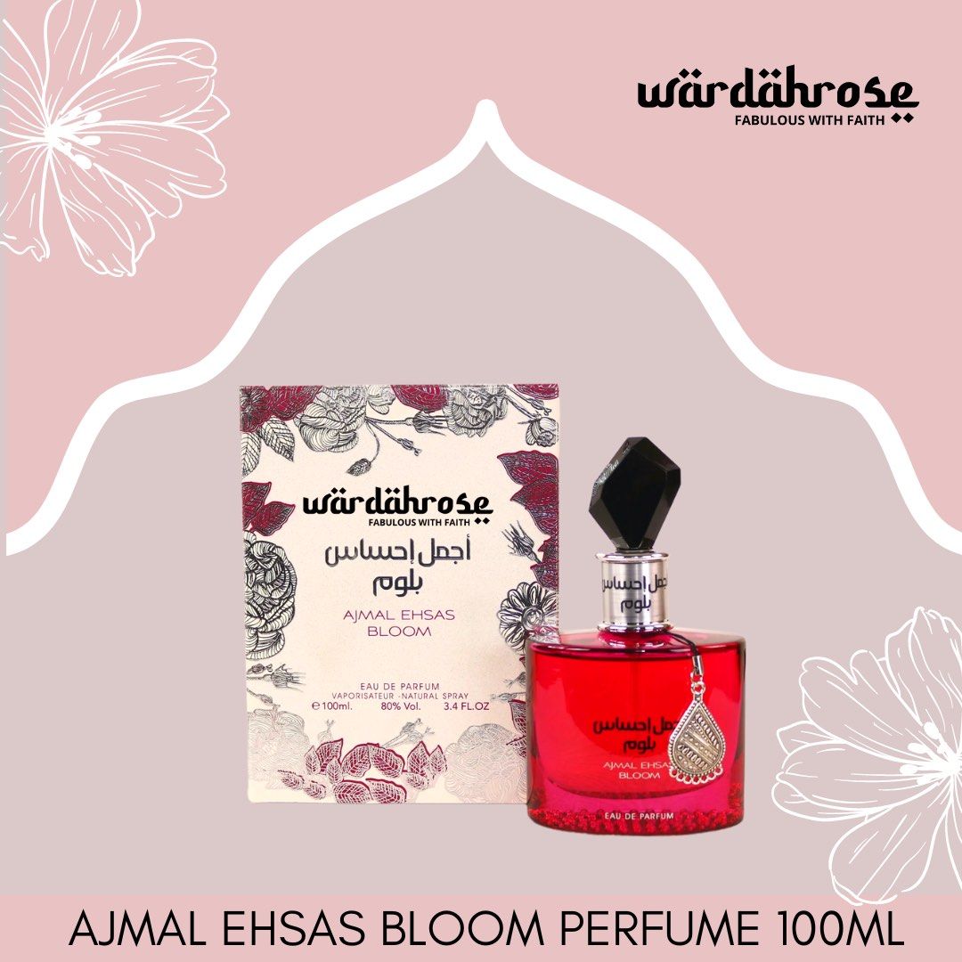 AJMAL EHSAS BLOOM PERFUME 100ML by Ard Al Zaafaran Dubai Scents