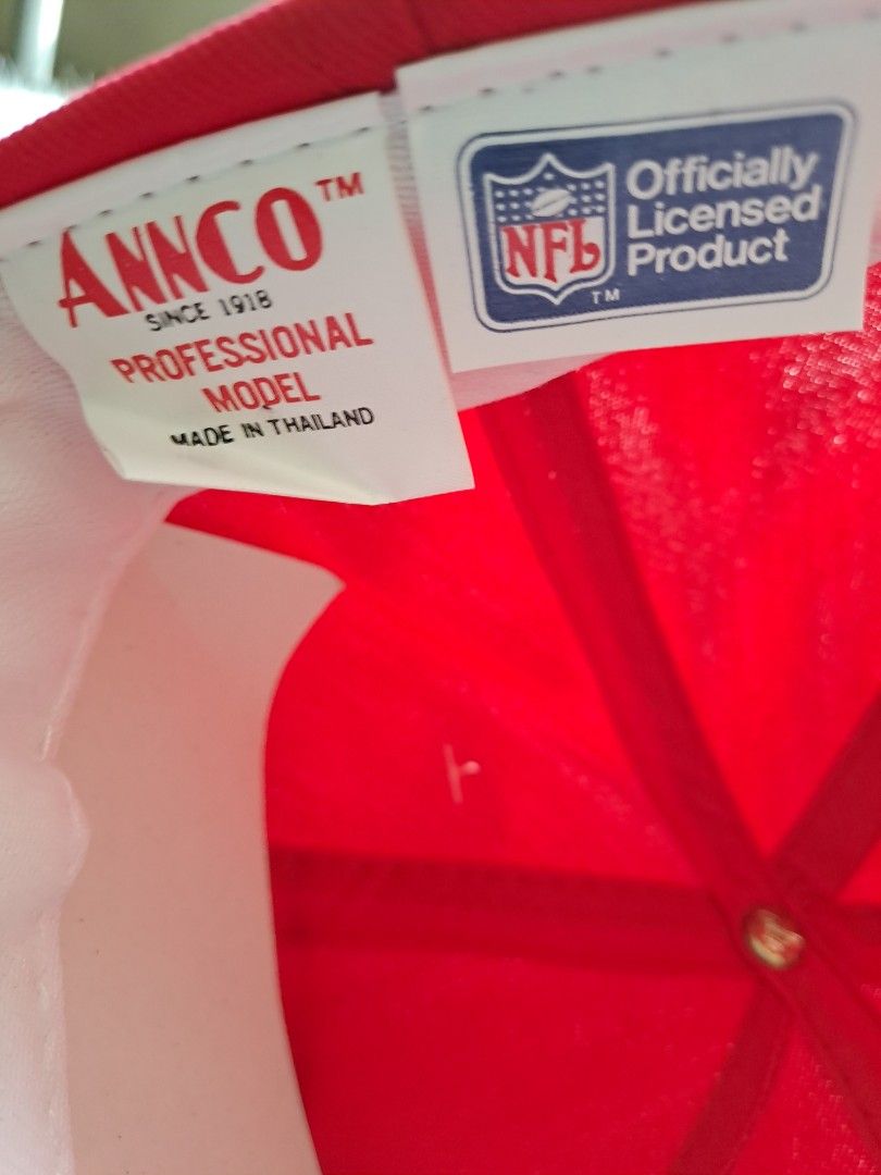 ANNCO San Francisco 49ers snapback (Category: Caps & Hats) located in Antipolo. Submitted by kobe24forever (Listing ID 1239743624, Image 3). Description: ANNCO San Francisco 49ers snapback Brand new with tag Legit.
