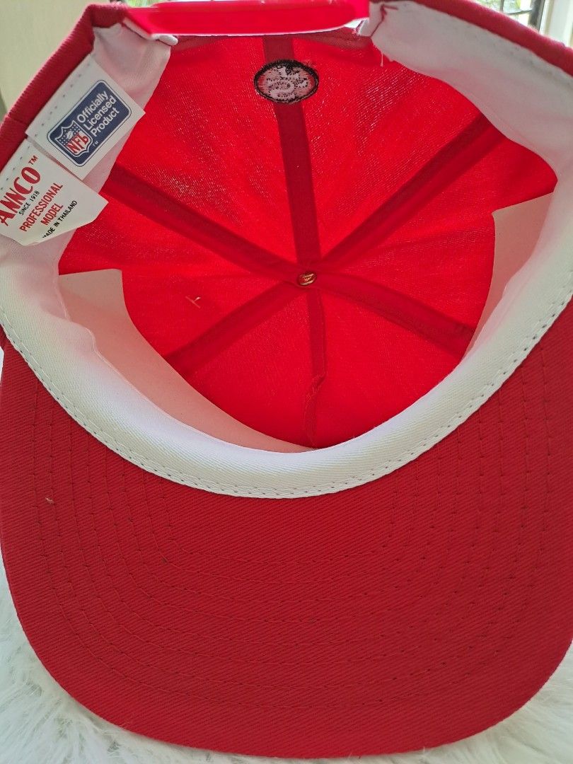 ANNCO San Francisco 49ers snapback (Category: Caps & Hats) located in Antipolo. Submitted by kobe24forever (Listing ID 1239743624, Image 2). Description: ANNCO San Francisco 49ers snapback Brand new with tag Legit.