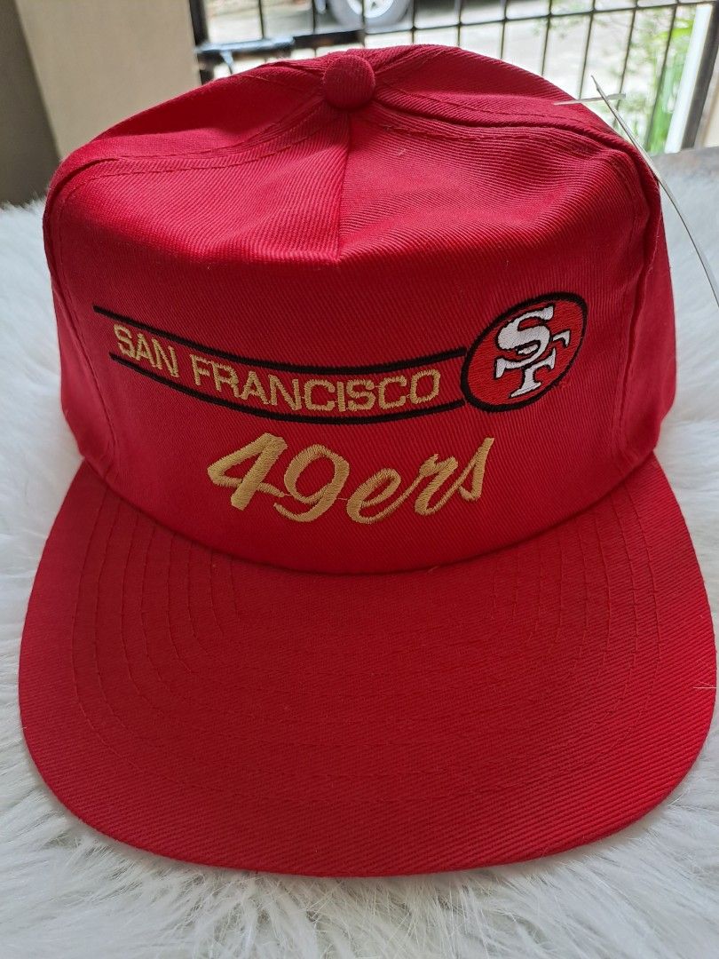 ANNCO San Francisco 49ers snapback (Category: Caps & Hats) located in Antipolo. Submitted by kobe24forever (Listing ID 1239743624, Image 1). Description: ANNCO San Francisco 49ers snapback Brand new with tag Legit.